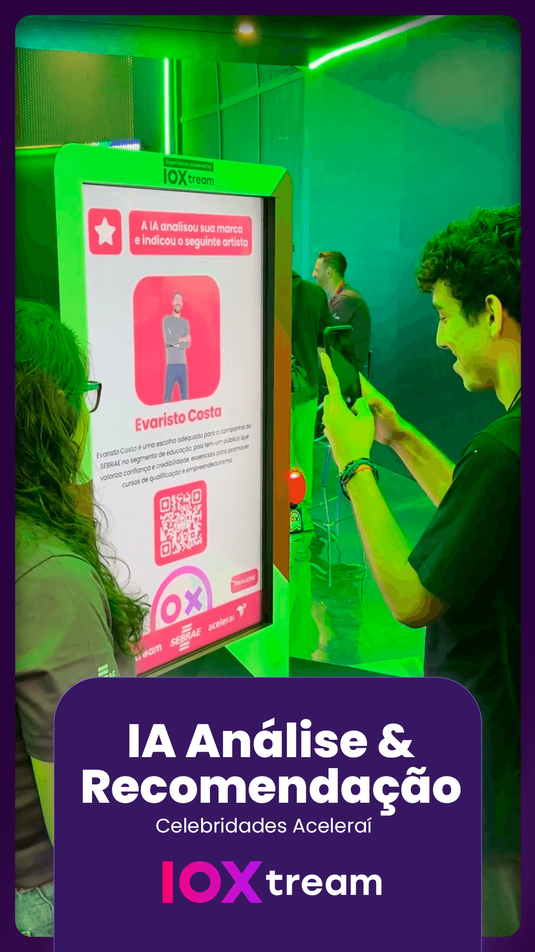IA Generativa | Análise & Recomendação das Celebridades da Aceleraí