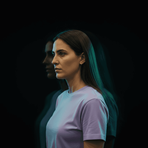 Woman Glitch